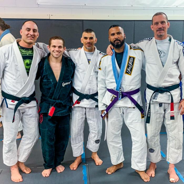 Yamasaki Academy Woodbridge Va. Promotion Ceremony with coaches.
