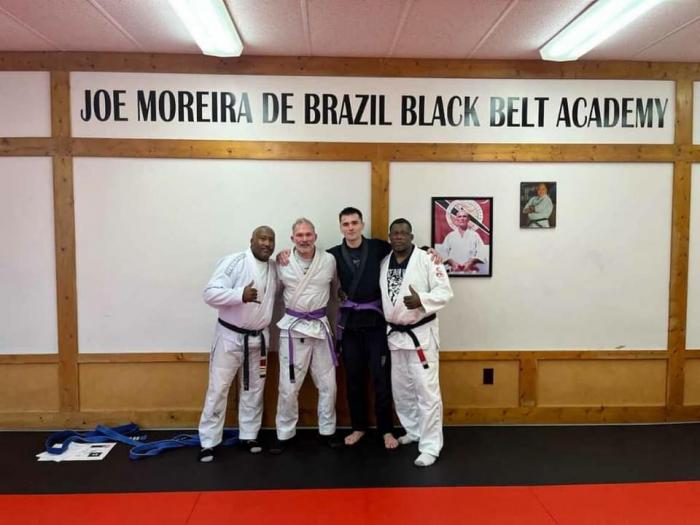 Purple belt · December 18, 2021 · Promoted by Professor Antwan Fresh