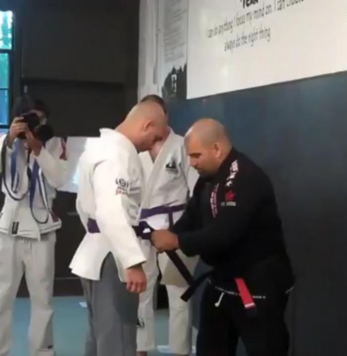 Purple belt · June 3, 2011 · Promoted by Justin Garcia