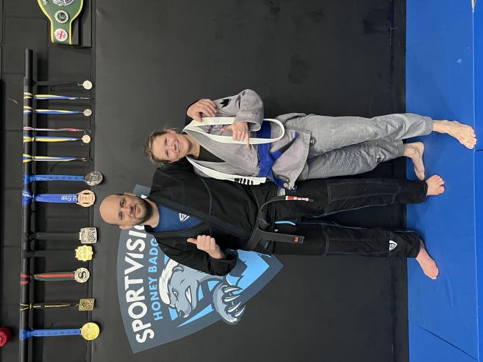 Blue belt · December 18, 2021 · Promoted by Jochem Branderhorst