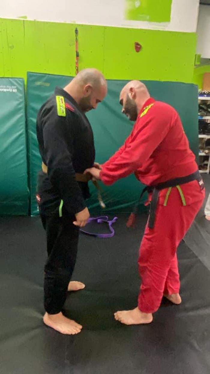 Brown belt · December 29, 2021 · Promoted by Samer Marji