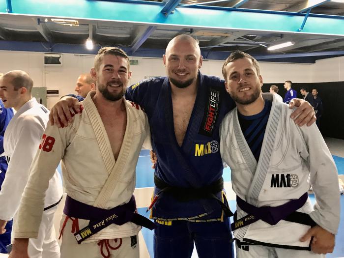 Purple belt · July 9, 2017 · Promoted by Lachlan Giles