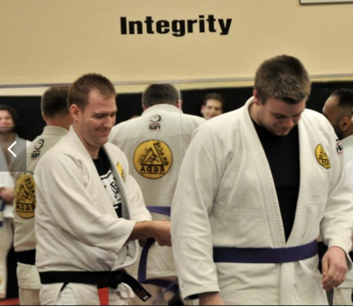Purple belt · February 1, 2010 · Promoted by Christian 'houdini' Robinson