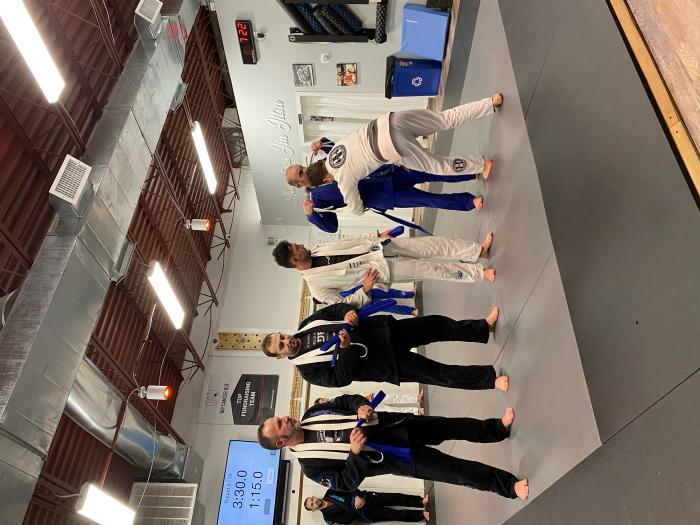 Blue belt · December 30, 2021 · Promoted by Greg Melita