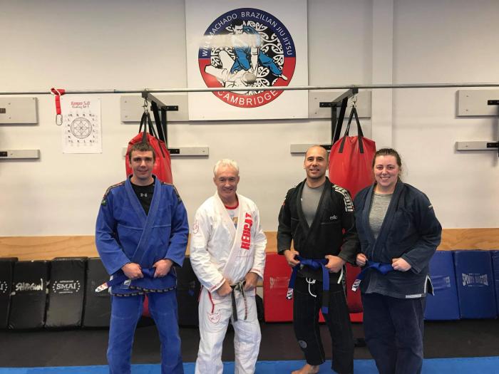 Blue belt · August 6, 2019 · Promoted by Harvey Skinner