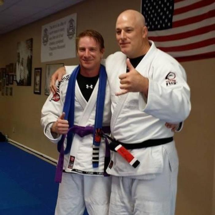 Purple belt · August 1, 2014 · Promoted by Ben Rhodes