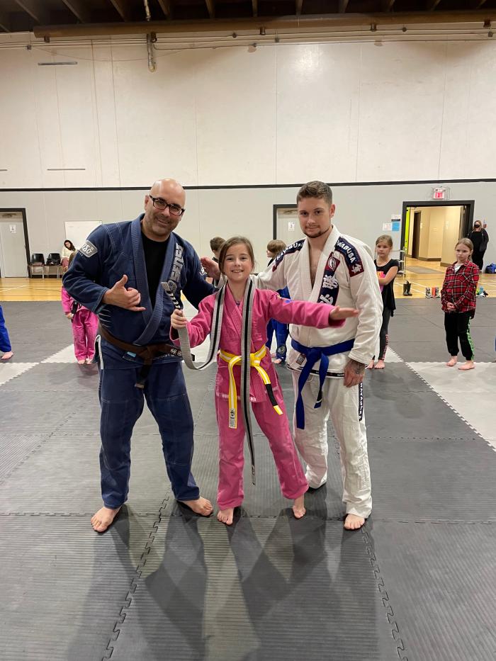 Yellow belt · November 15, 2021 · Promoted by Drew Donovan
