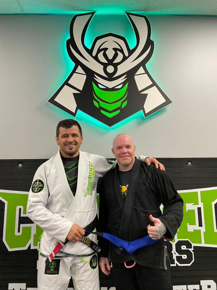 Blue belt · December 21, 2021 · Promoted by Marcos Cruvinel