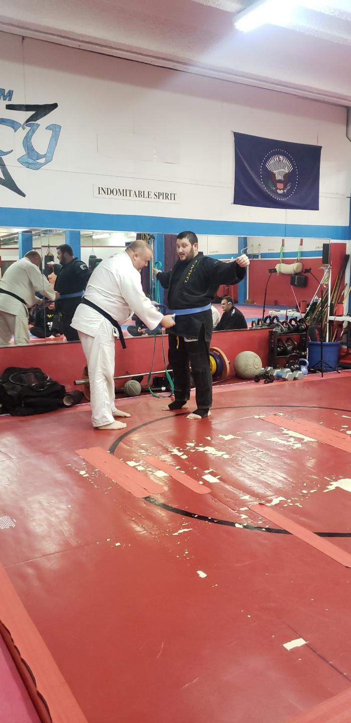 Blue belt · December 29, 2021 · Promoted by Paul Byars