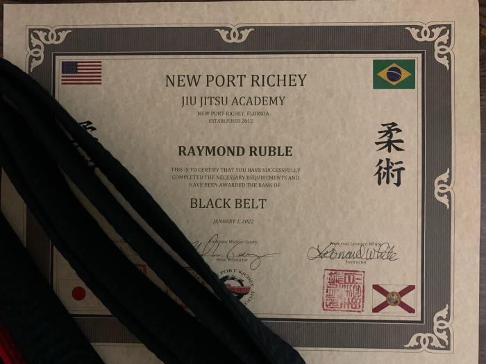 Black belt · January 1, 2022 · Promoted by Mike Geery