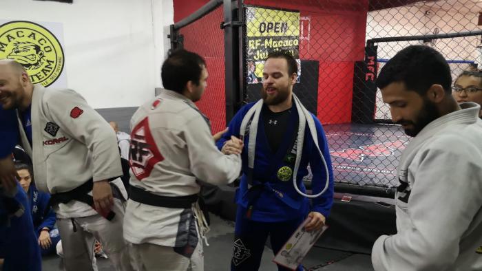 Blue belt · December 14, 2019 · Promoted by Victor Vasquez