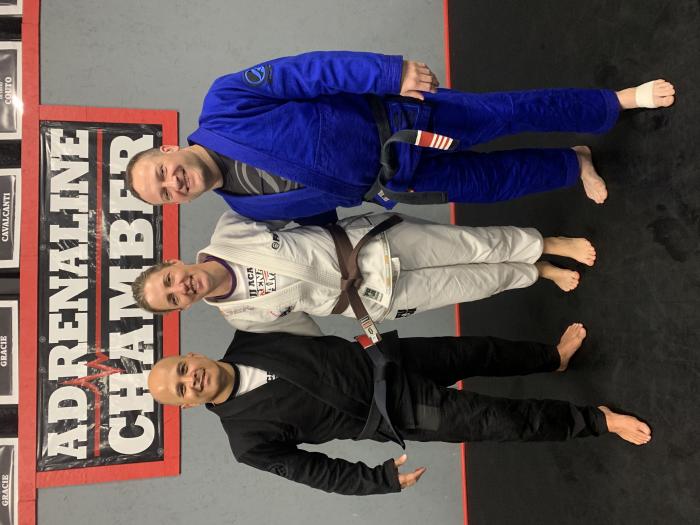Brown belt · December 4, 2021 · Promoted by Tony Cruz