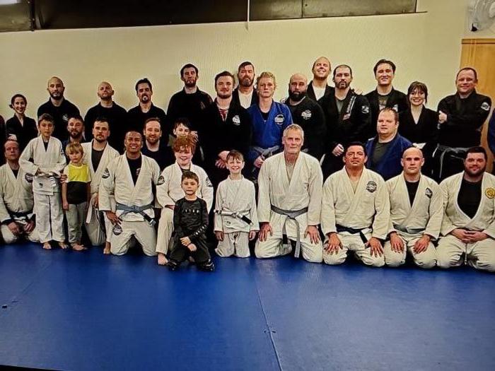 I received my first stripe on the blue a few days ago. I'm in the front row. Hopefully the stripe is visible for verification. lol