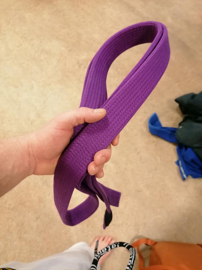 Purple belt 3/1-2022