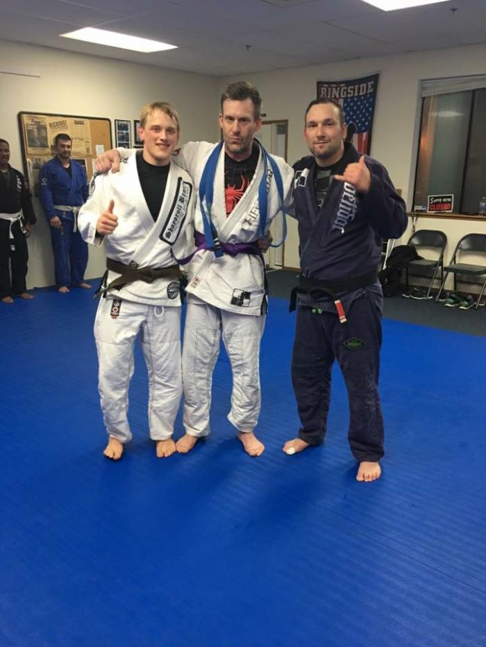Purple belt · November 29, 2017 · Promoted by Chris Stone