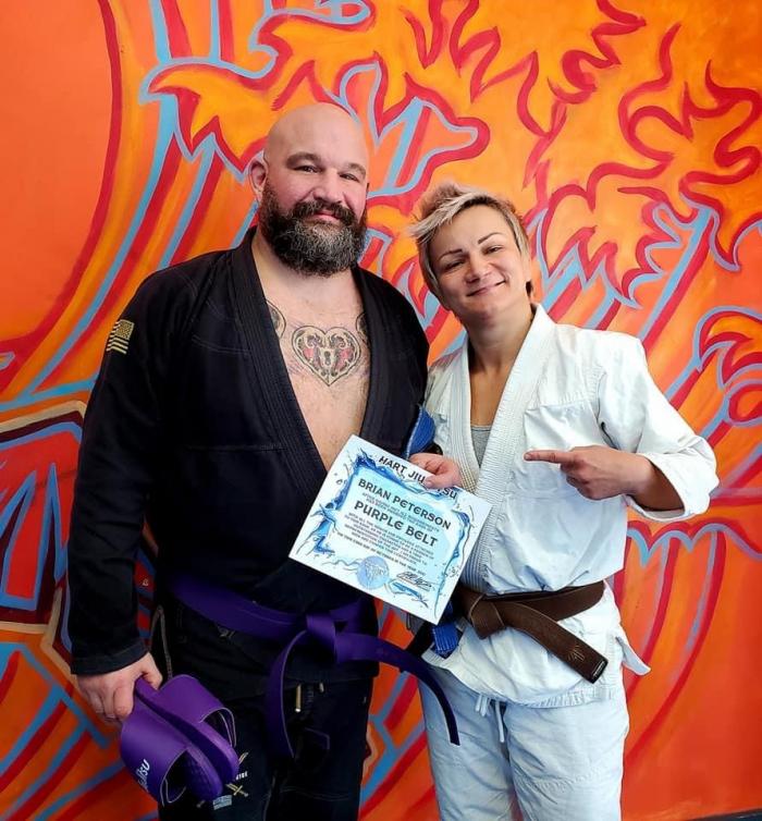 Purple belt · October 23, 2021 · Promoted by Daniel Hart