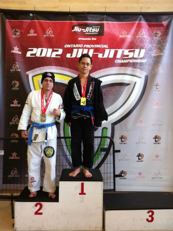 Blue belt · September 18, 2011 · Promoted by Sylvio Behring