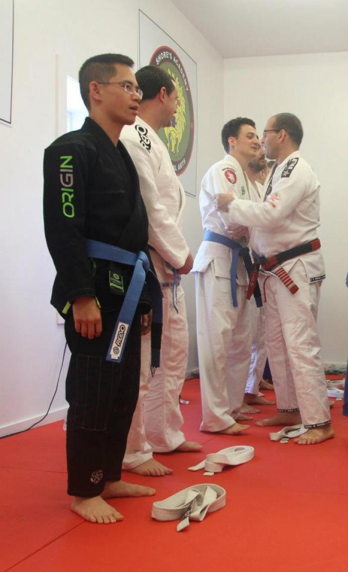 Blue belt · September 18, 2011 · Promoted by Sylvio Behring