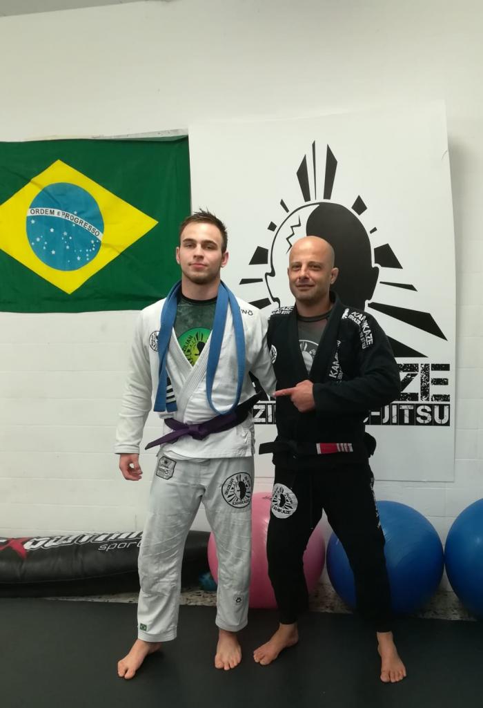 Purple belt · December 22, 2019 · Promoted by Milton Ferreira
