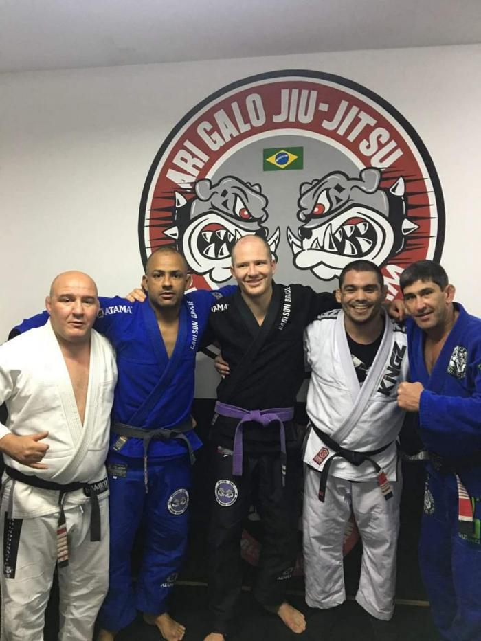 Purple belt · February 10, 2015 · Promoted by Ari Galo