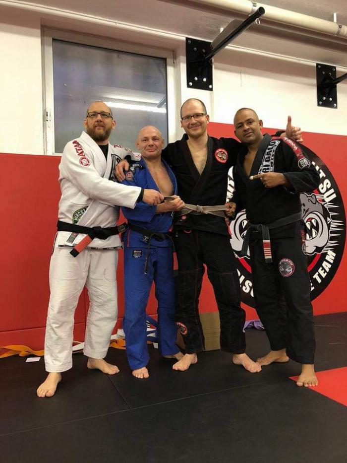 Brown belt · March 24, 2018 · Promoted by Ari Galo