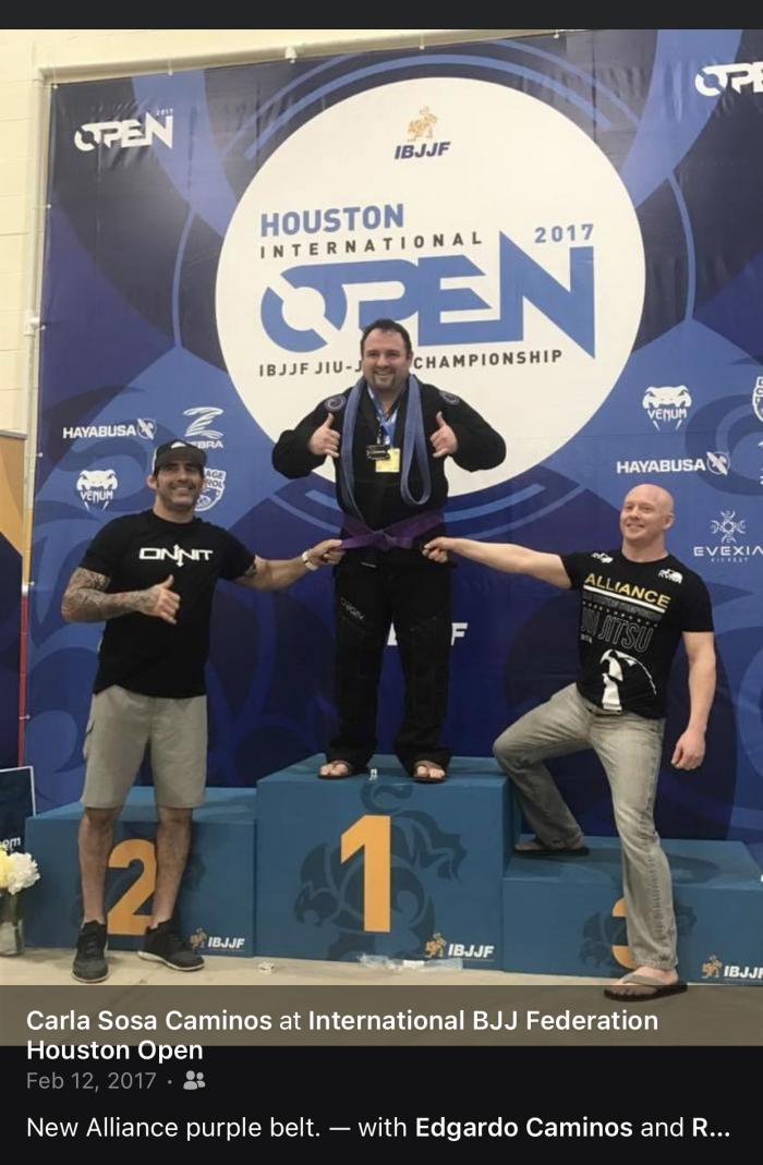 Purple belt · February 12, 2017 · Promoted by Danny Duckworth