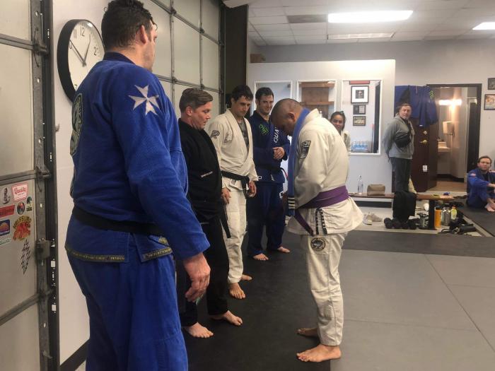 Purple belt · January 8, 2022 · Promoted by Michael Sergi