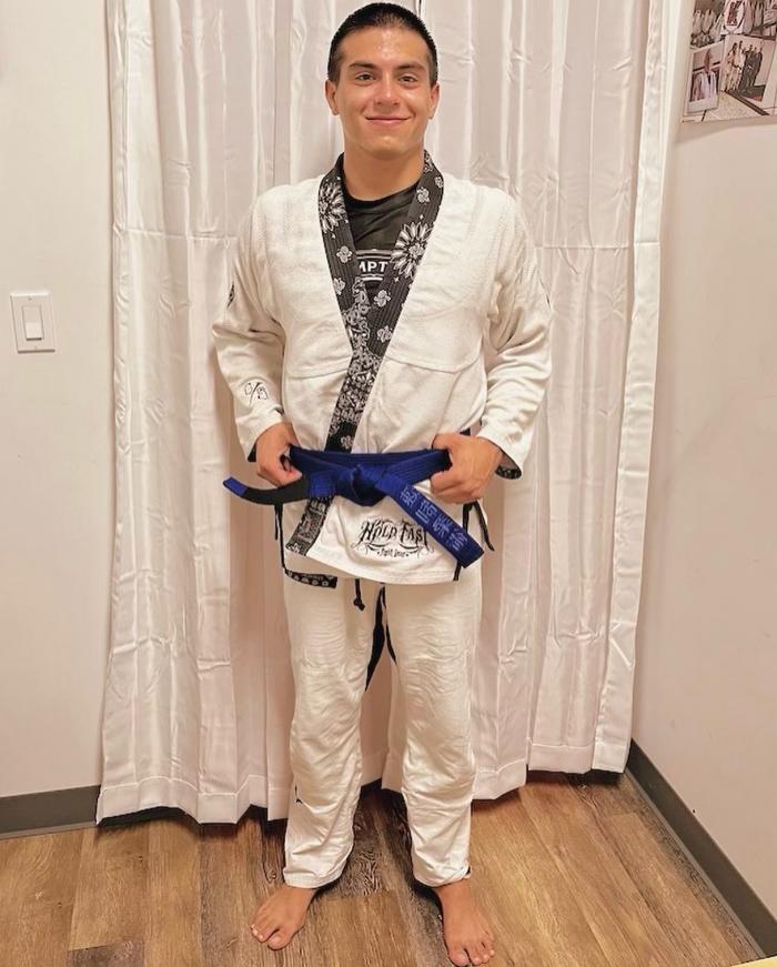 Blue belt · January 6, 2021 · Promoted by Greg Melita