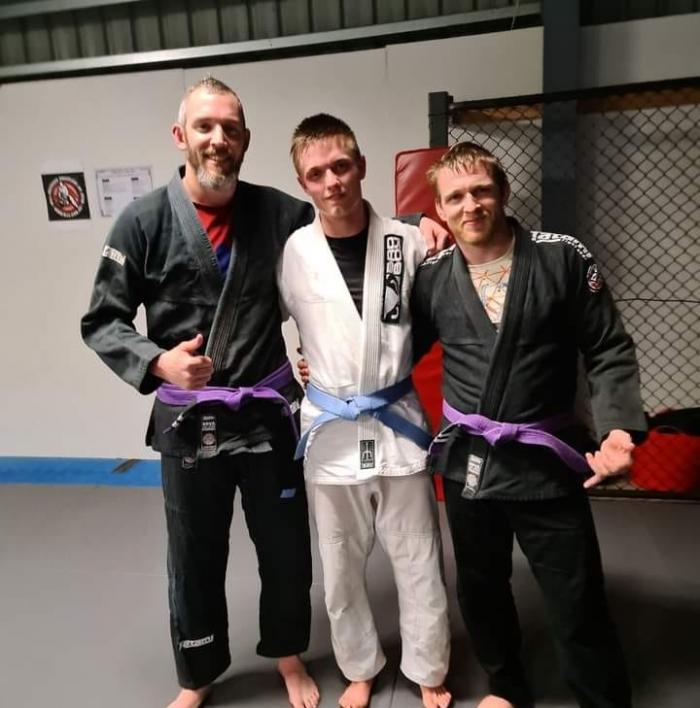 Blue belt · October 5, 2020 · Promoted by Luke Gooding