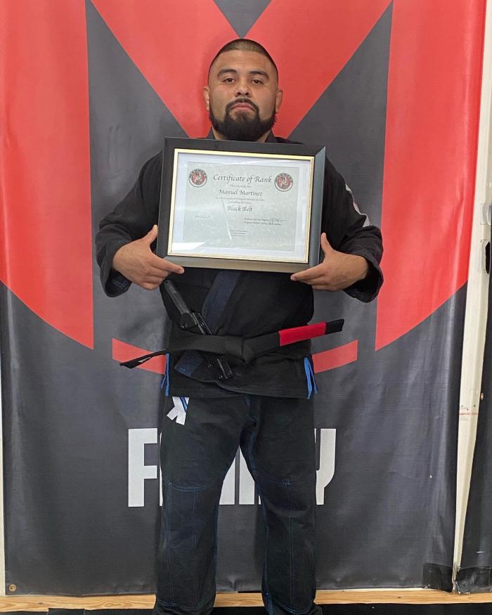 Black belt · December 4, 2021 · Promoted by Michael Magness