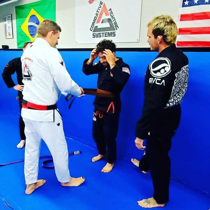 Brown belt · August 4, 2021 · Promoted by Ken Gabrielson