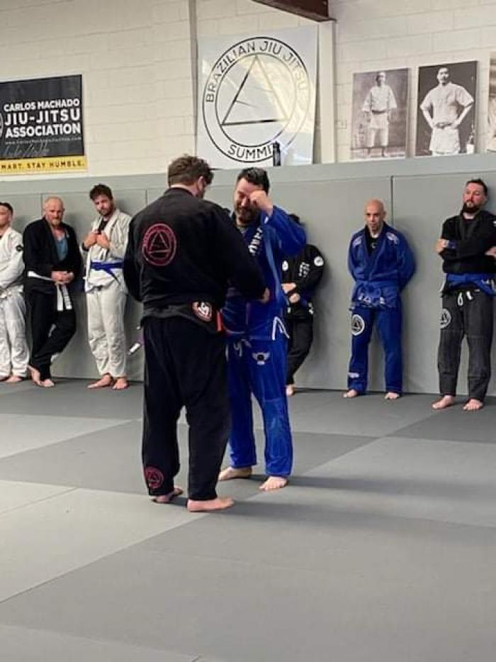 Purple belt · November 21, 2021 · Promoted by Brian Way