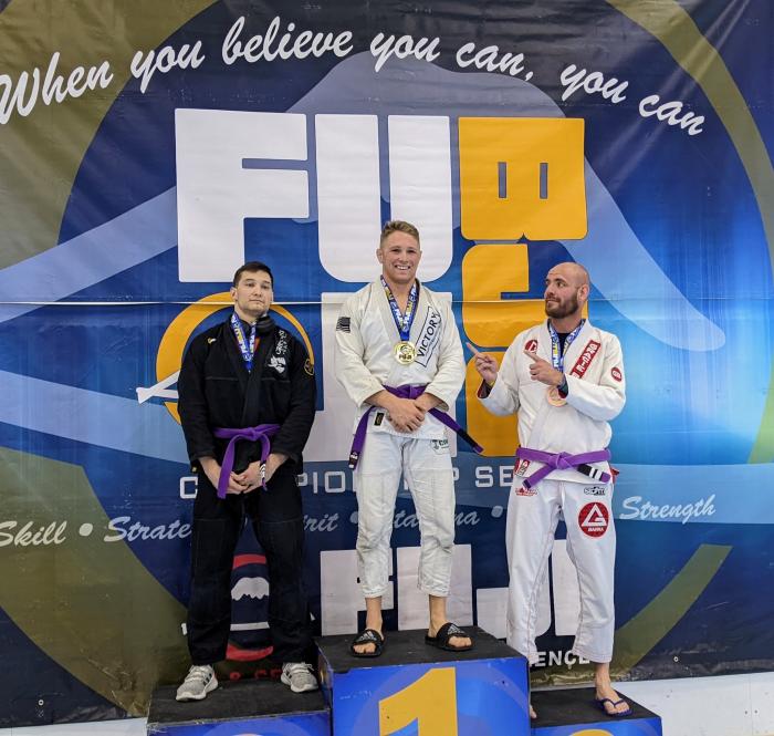 Purple belt · January 12, 2021 · Promoted by Alex Morono