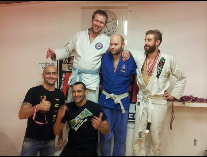 Blue belt · October 13, 2013 · Promoted by Jose Hissa Granja Carlos