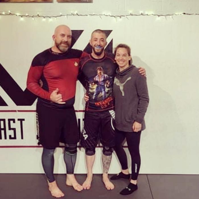 Because in No Gi, there’s no Gi!