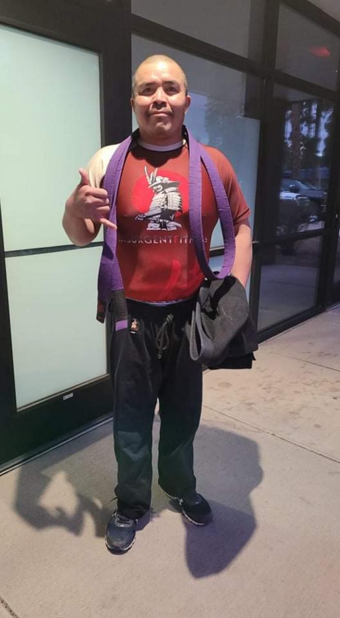 Purple belt · December 8, 2021 · Promoted by Morgan Baggs
