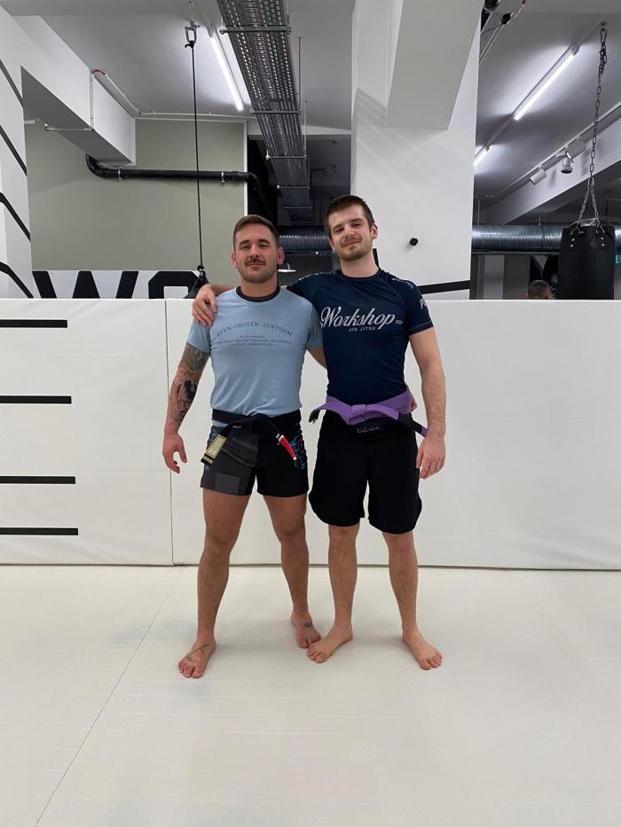 Purple belt · January 6, 2022 · Promoted by Sven Groten