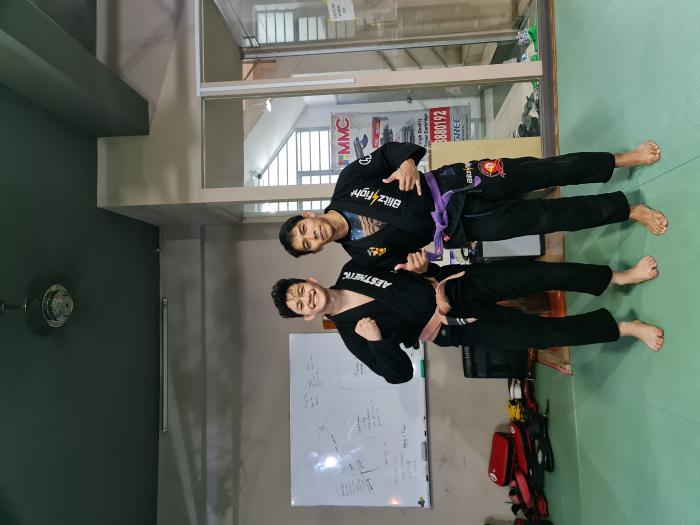 Purple belt · October 30, 2021 · Promoted by Raphael Moa