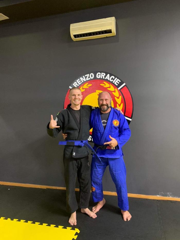 Blue belt · December 21, 2021 · Promoted by Reynold Garcia