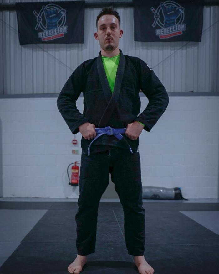 Blue belt · December 18, 2021 · Promoted by Gregg Rodgers