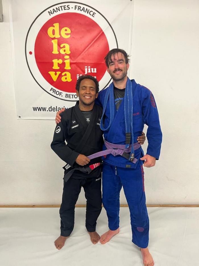 Purple belt · September 28, 2021 · Promoted by Alberto Ramos