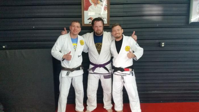 Purple belt promotion '17