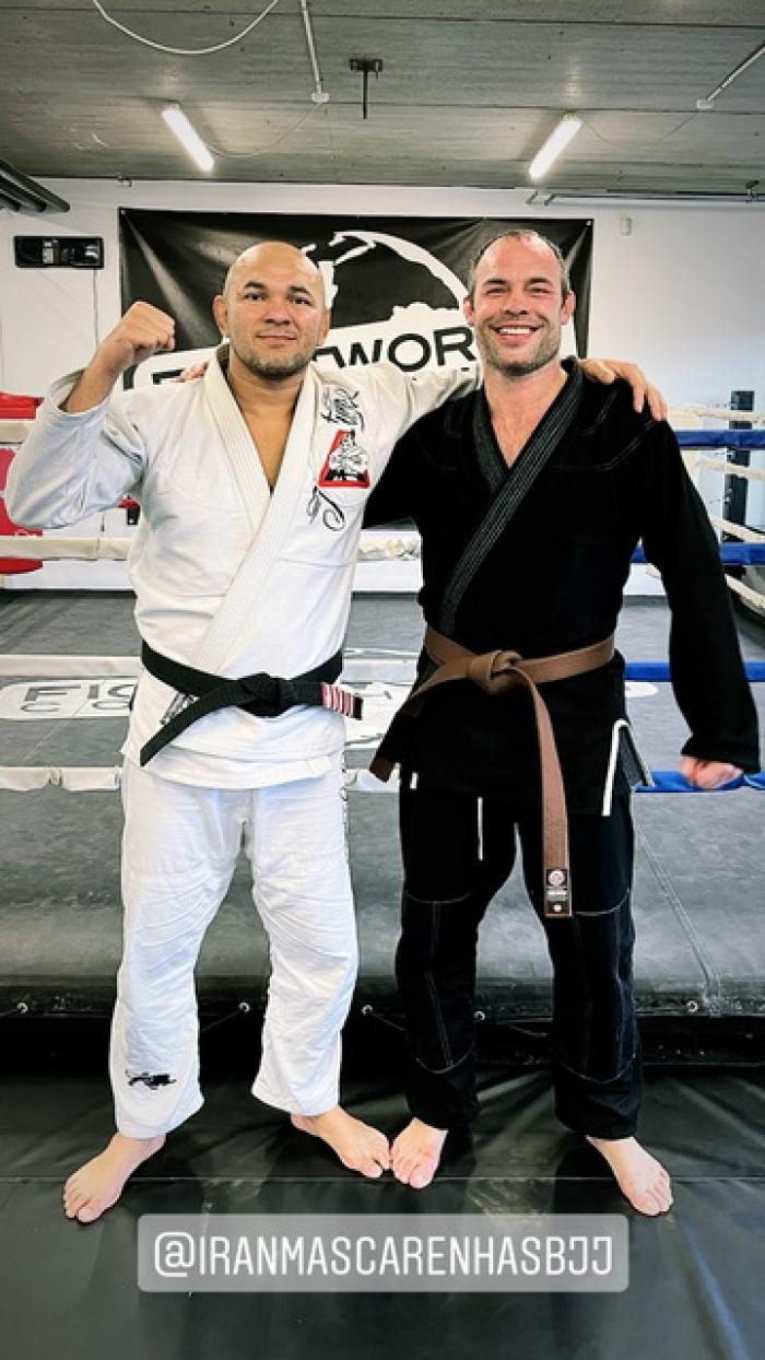 Brown belt · November 1, 2021 · Promoted by Iran Mascarenhas