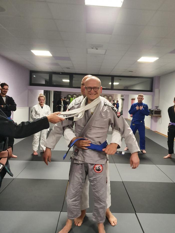 Blue belt · January 12, 2022 · Promoted by Michael Paul