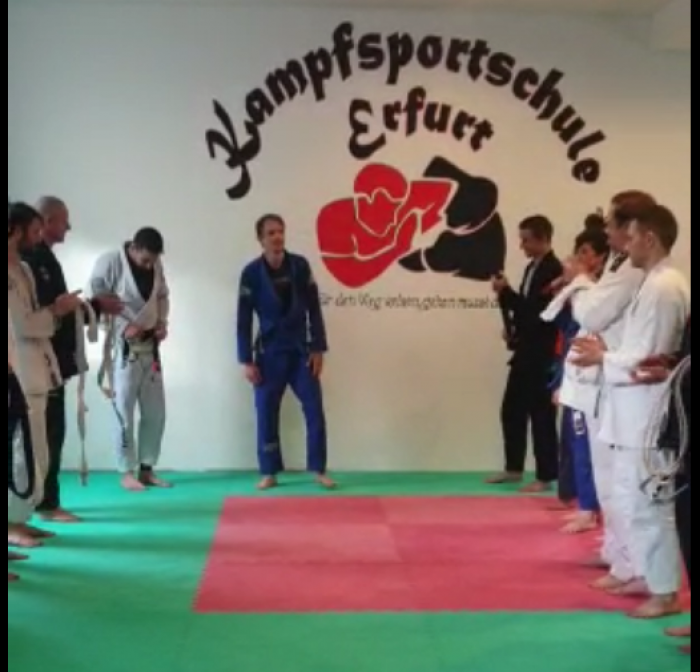Blue belt · October 23, 2021 · Promoted by Janos Estergal