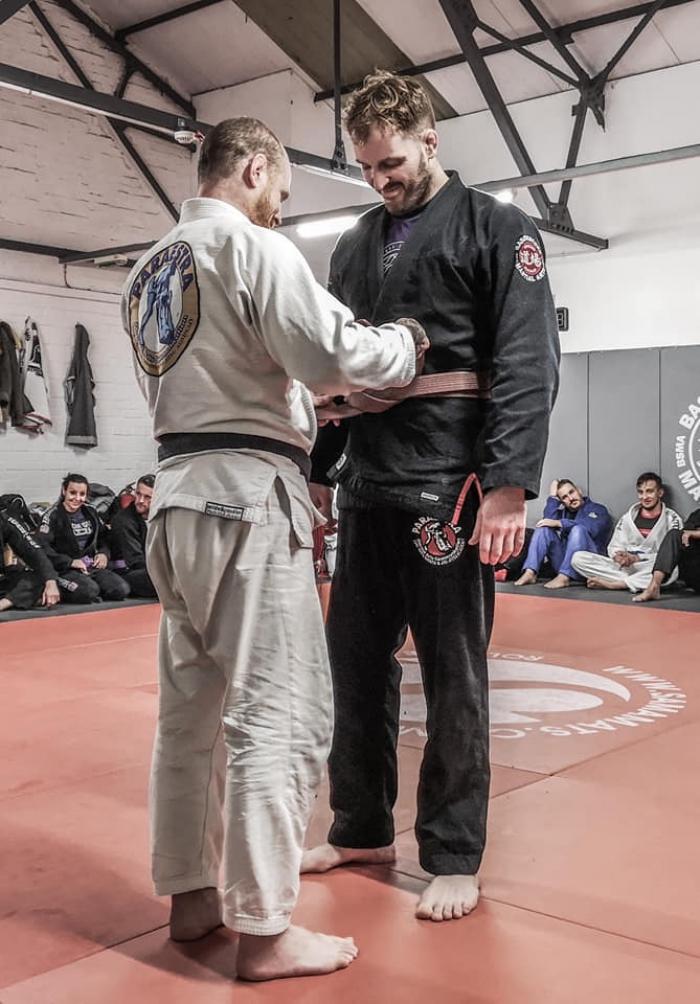 Brown belt · February 17, 2020 · Promoted by Jeff Lawson