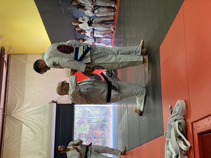 Blue belt · December 4, 2021 · Promoted by Bobby McWhorter