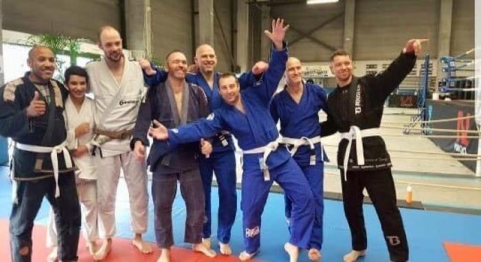 Blue belt · February 3, 2018 · Promoted by Brian Van Miltenburg