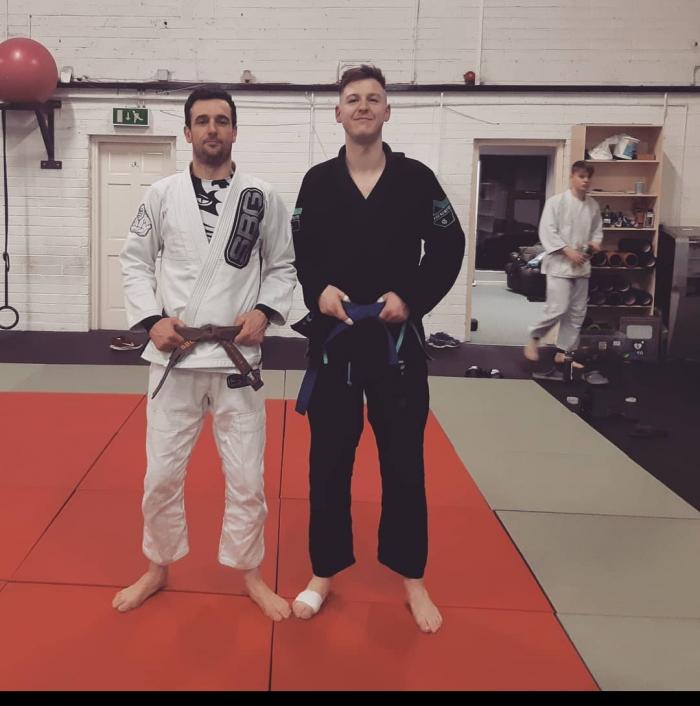 Blue belt · February 6, 2019 · Promoted by Gareth McNamara