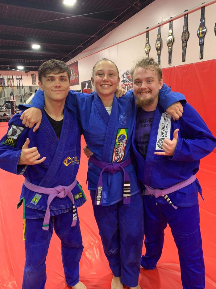 Purple belt · September 1, 2018 · Promoted by Tony Basile